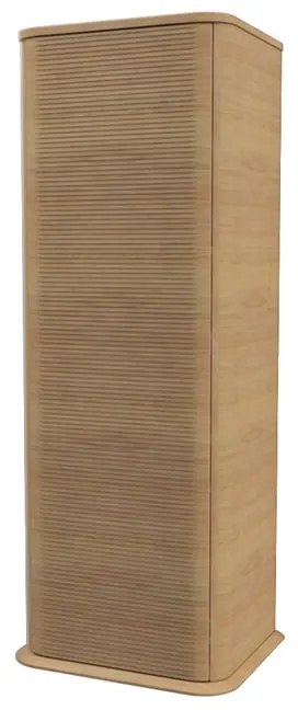 Colonna per mobile bagno Bohemia BADEN HAUS 1 anta P 37 x L 47 x H 123 cm rovere tabacco