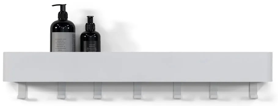 Mensola da bagno da parete bianca in acciaio Multi – Spinder Design