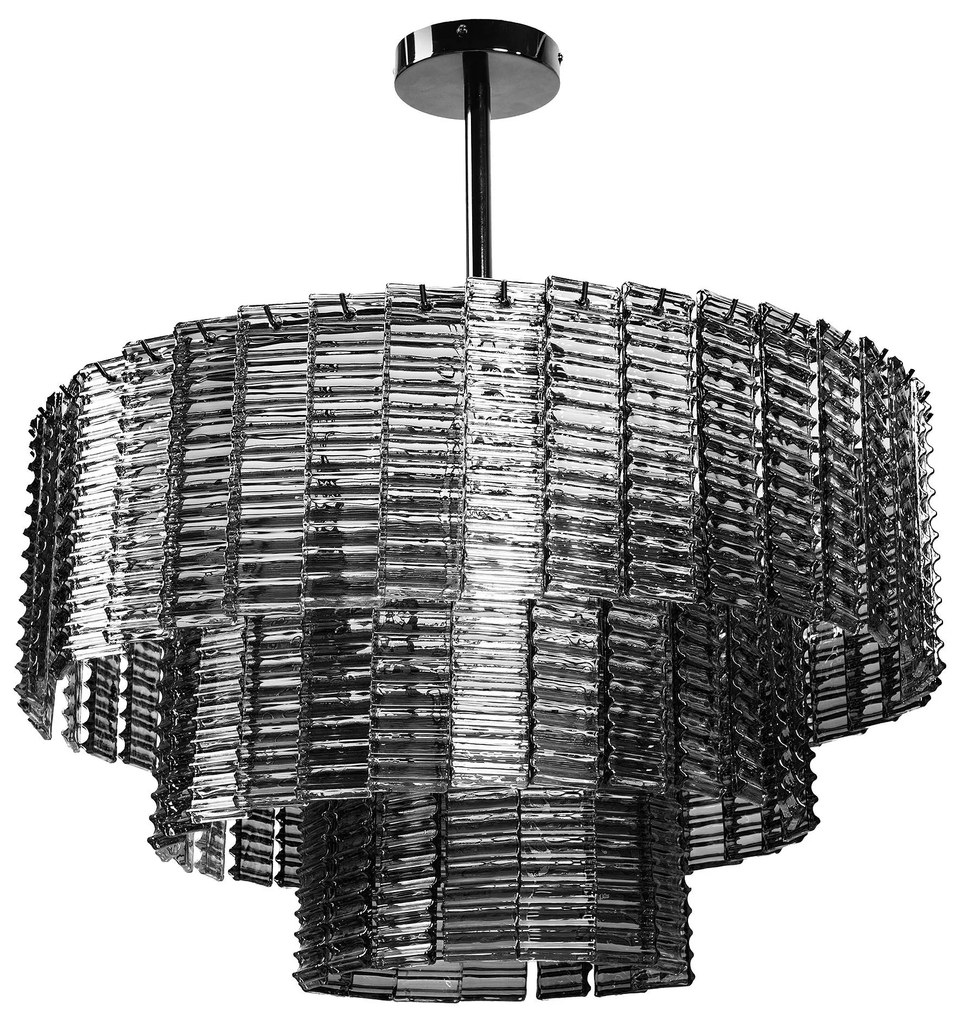 Lampadario a Sospensione da Soffitto APP1678-8CP Grigio