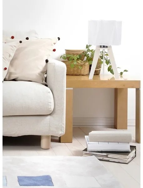 Lampada da tavolo PIANO NATUR 1xE27/60W/230V