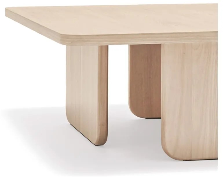 Tavolo da conferenza con impiallacciatura in frassino Arq - Teulat