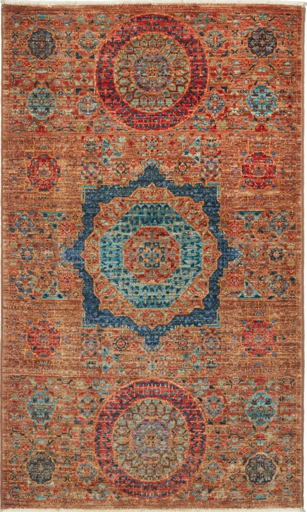 Mamluk Tappeto orientale 120 x 80 Marrone (Pakistan) Annodato A Mano