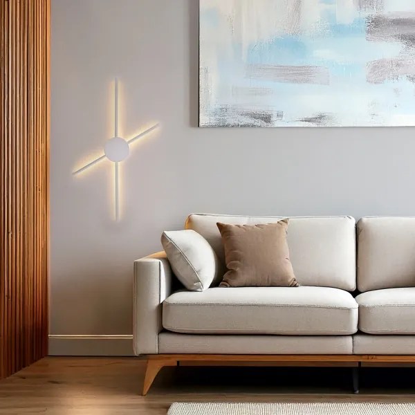 Brilagi - Applique a LED LUGO QUATTRO LED/16W/230V bianco