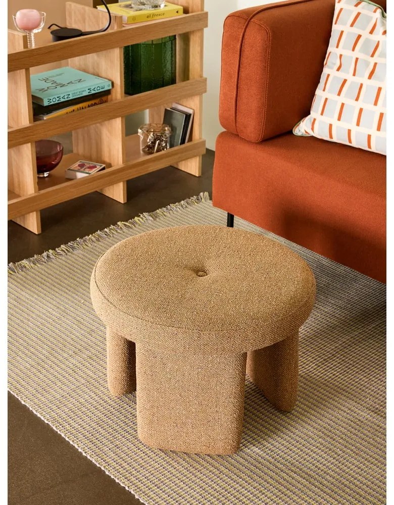 Libreria colore naturale effetto rovere 120x70x32 cm Momentum - Hübsch