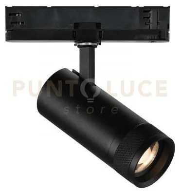 Eos proiettore 3-phase led cob bridgelux 15 w 20-55° dimmerabile 1-...