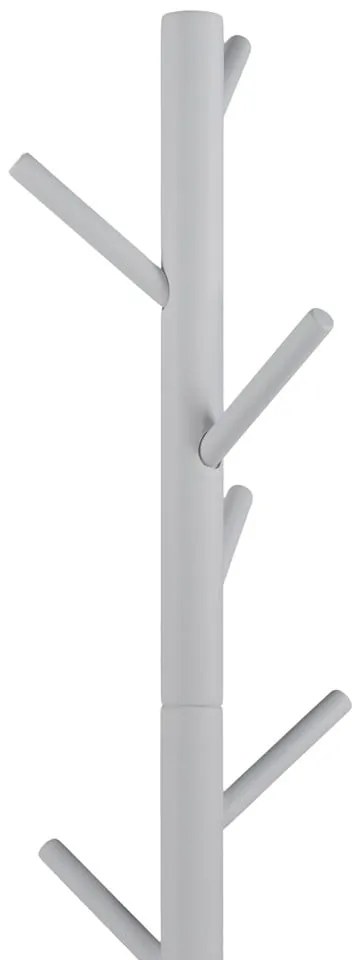 Appendiabiti bianco in legno di cauciù massiccio ø 36x170 cm Bro – Spinder Design