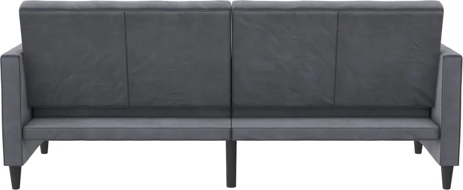 Divano grigio in velluto 207 cm Celine - Støraa