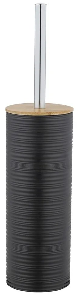 Scopino WC nero opaco in plastica Lyon – Allstar