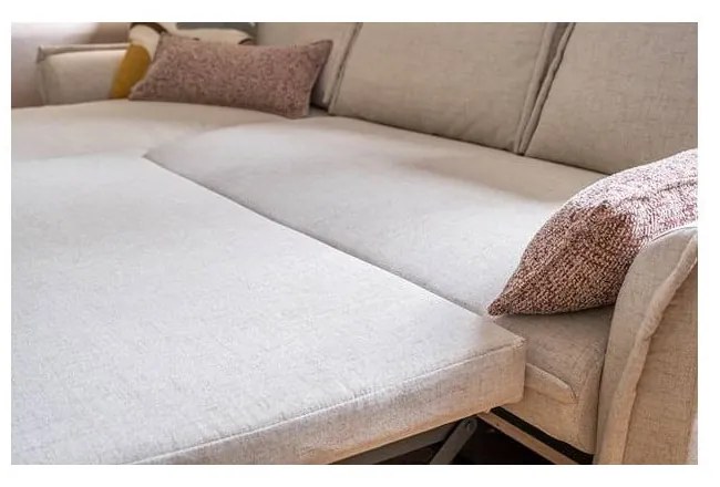 Divano letto grigio 225 cm Charming Charlie - Miuform