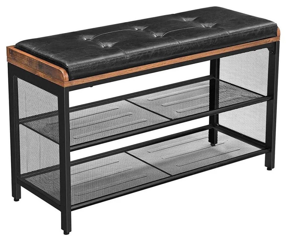 Scarpiera DAVOR marrone/nera