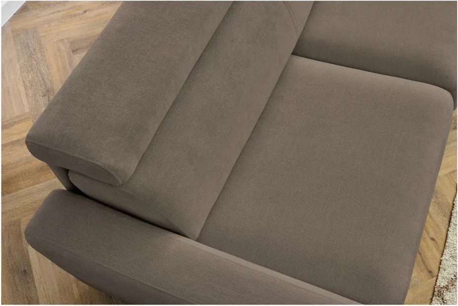 Divano marrone allungabile 195 cm Monaco – Bobochic Paris