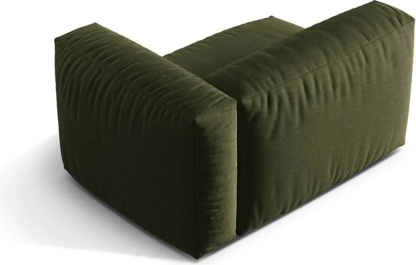 Modulo divano verde (angolo destro) Martina - Micadoni Home