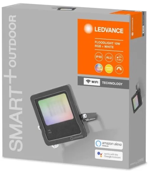 Ledvance - Riflettore LED RGB SMART+ FLOOD LED/10W/230V IP65 Wi-Fi