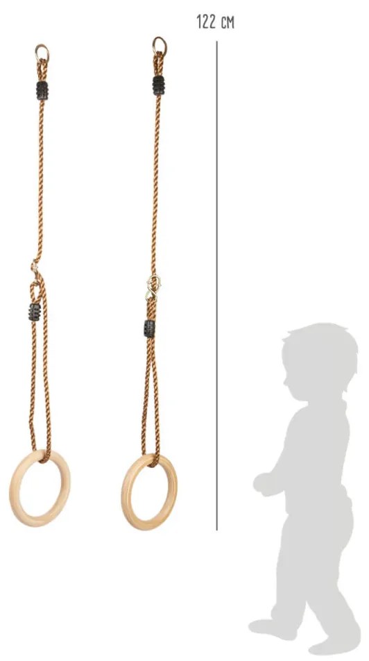 Anelli ginnici in legno