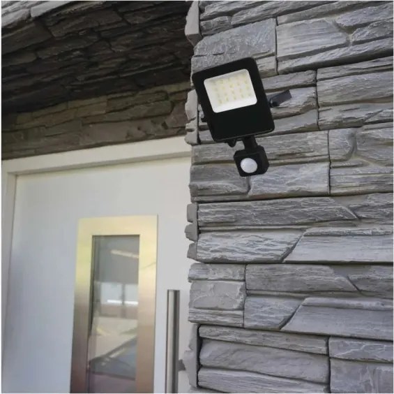 Faretto LED VISIO 30W 230V 4000K IP65 con sensore