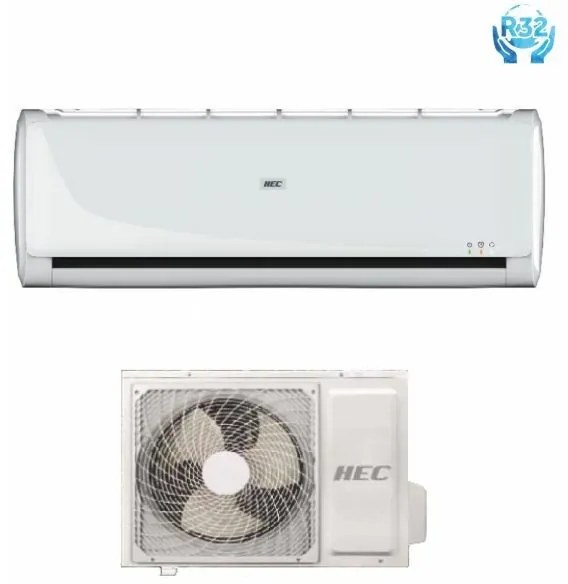 Climatizzatore Condizionatore Hec By Haier Inverter serie tide 9000 Btu HSU-09TK R-32