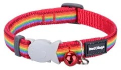 Collare per Cani Red Dingo STYLE RAINBOW 15 mm x 24-36 cm