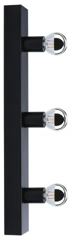 Paulmann 80097 - 3xE14/40W IP44 Lampada per specchio da bagno REGULA 230V nero