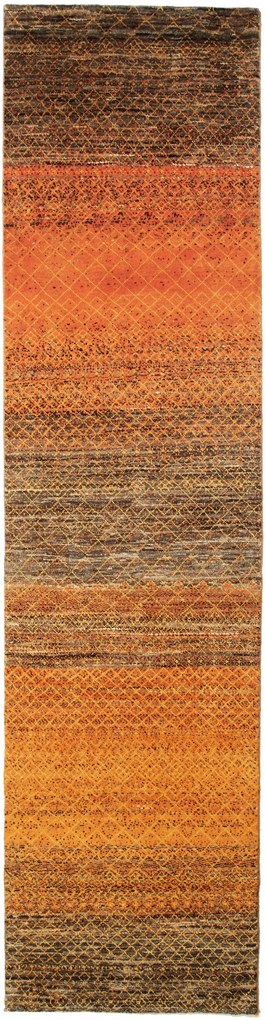 Loribaft Tappeto 80 x 300 (Pakistan) Annodato A Mano