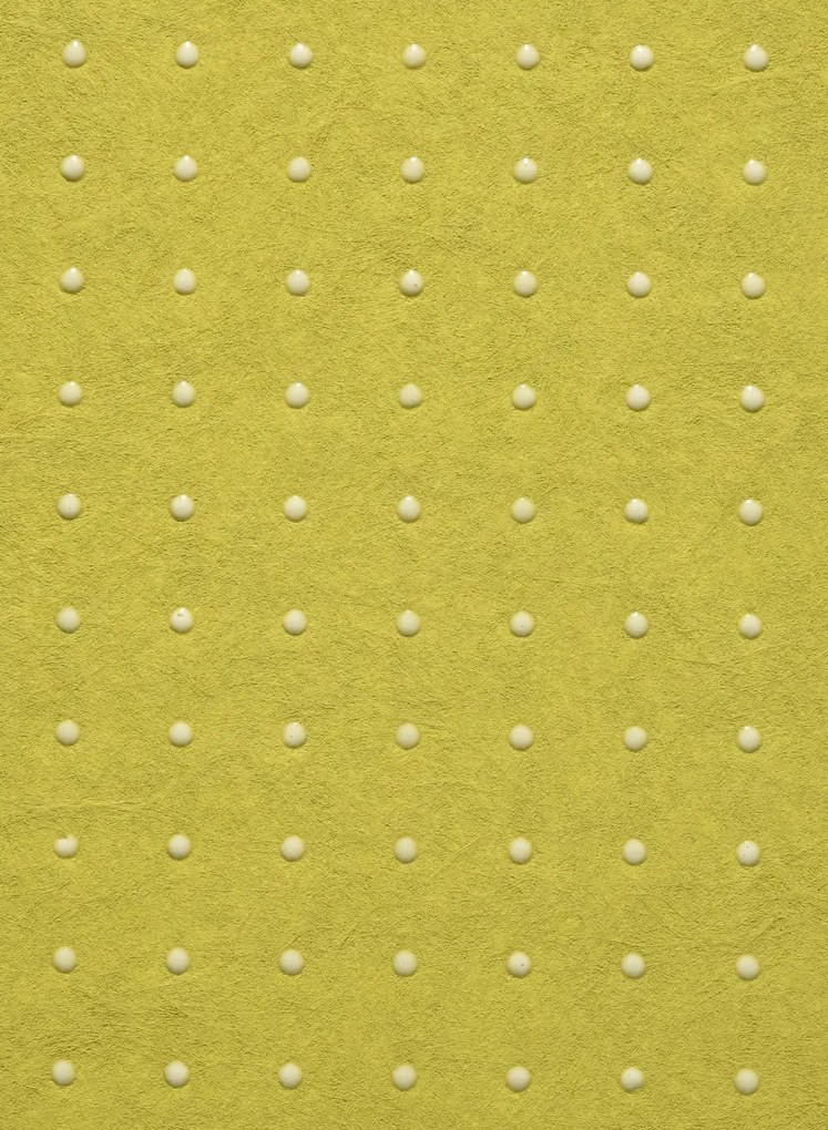 Arte International Carta da parati Dots - 31020 - Olive Green