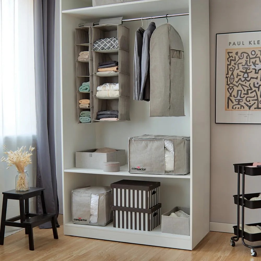 Cassetta di compressione grigia, 125 l Oxford - Compactor