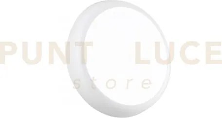 Plafoniera led d'emergenza hublot bianca 18w 2500lm cct 3000k / 430...