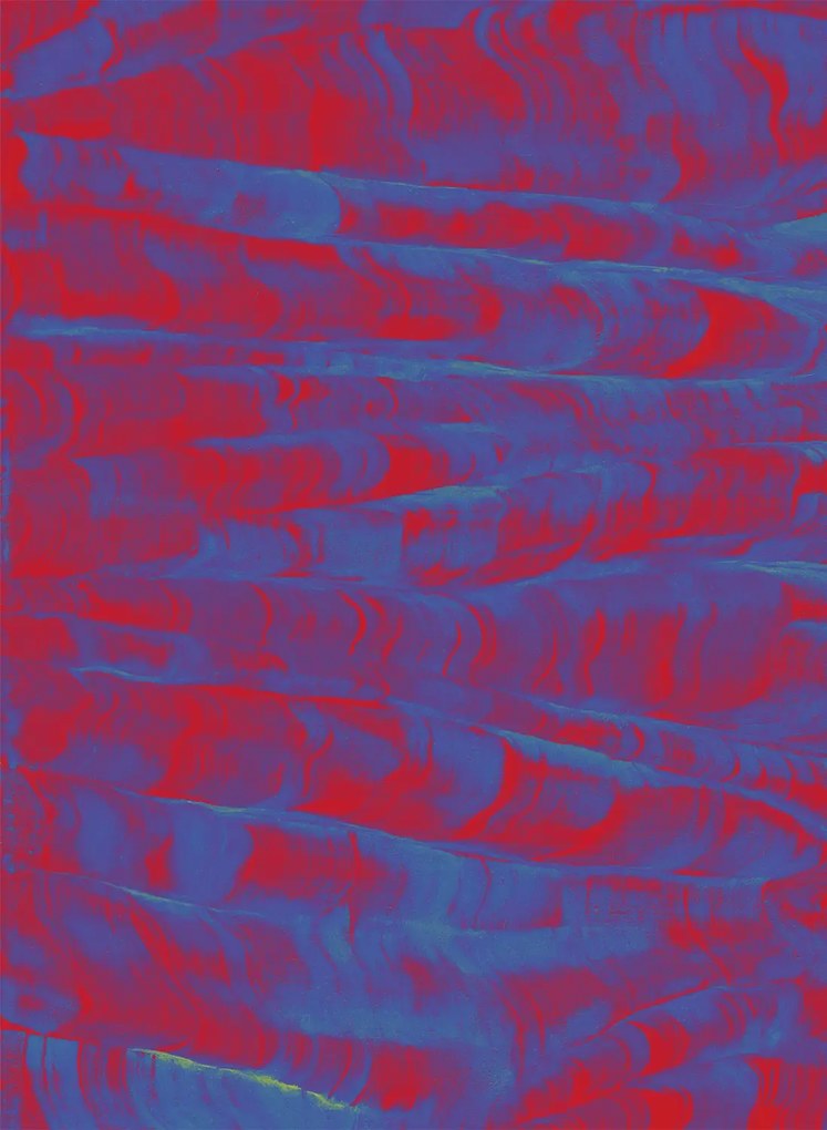 Coordonne Wandbild Sand Waves - Magma