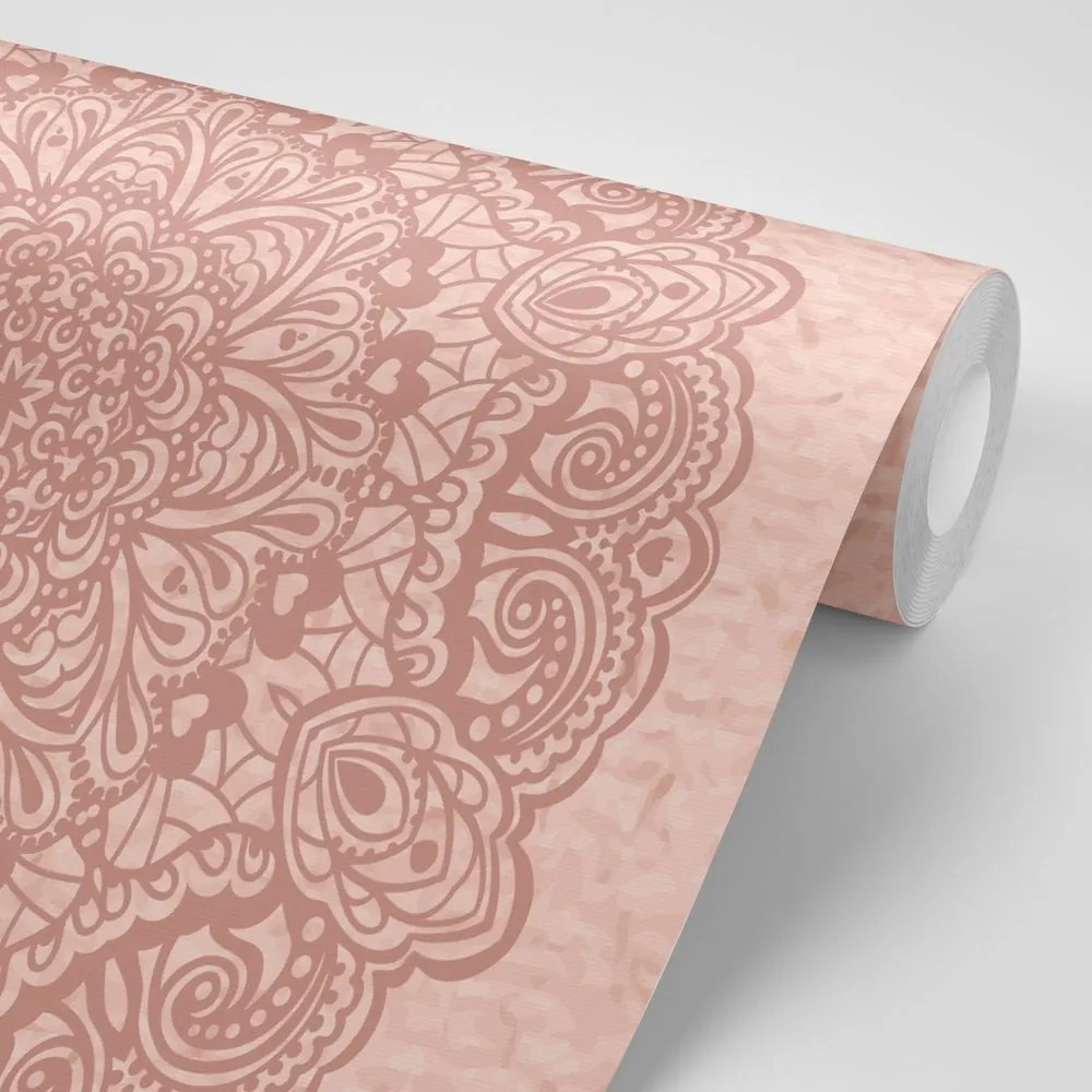 Carta da parati – Mandala floreale