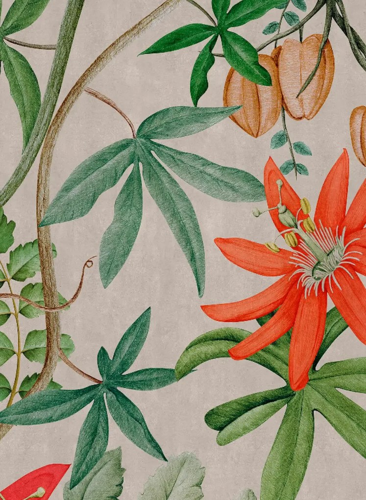 NLXL Carta da parati Passiflora - UON-11