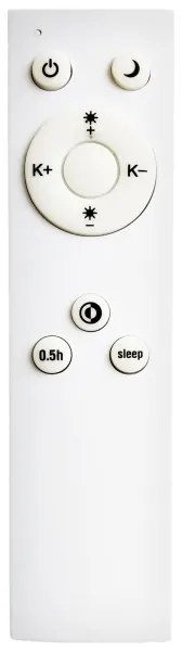 Top Light - Plafoniera LED dimmerabile SALERNO LED/60W/230V 3000-6500K bianco + +TC