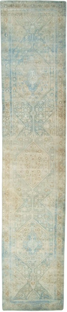 Hamedan Tappeto persiano 520 x 110 Blu (Iran) Annodato A Mano