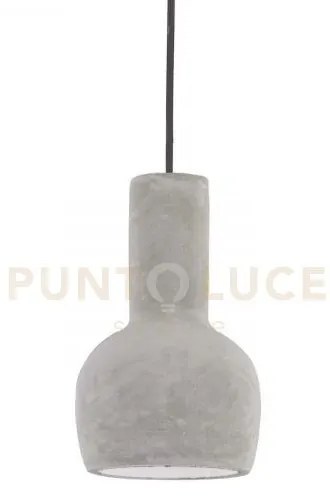 Oil-3 sospensione in cemento 1 luce attacco e27 14x25cm