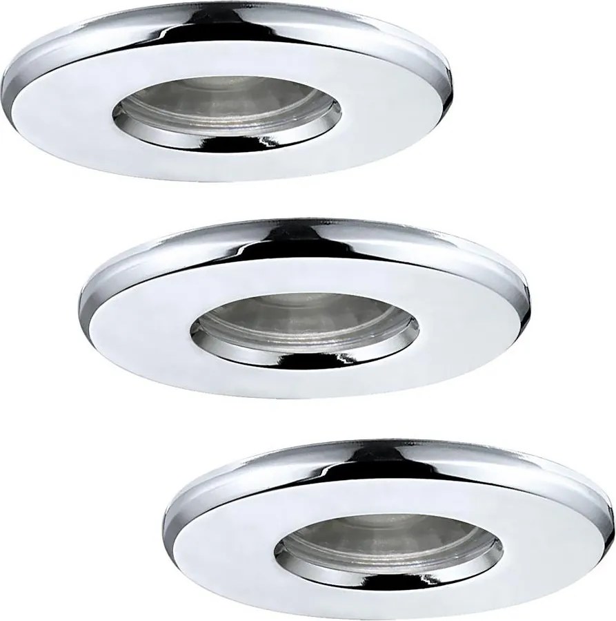 Eglo 94978 - Confezione da 3 lampade da bagno LED IGOA LED/3,3W/230V IP44