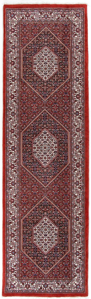 Bidjar Tappeto 90x300 (Iran) Annodato A Mano