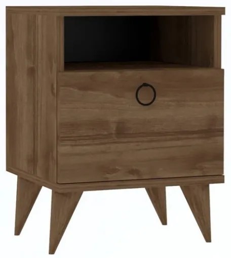 Comodino BARLO 50x40 cm marrone