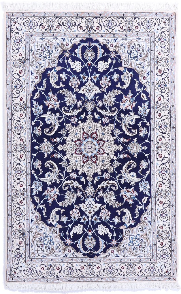 Nain Tappeto 200 x 130 (Iran) Annodato A Mano