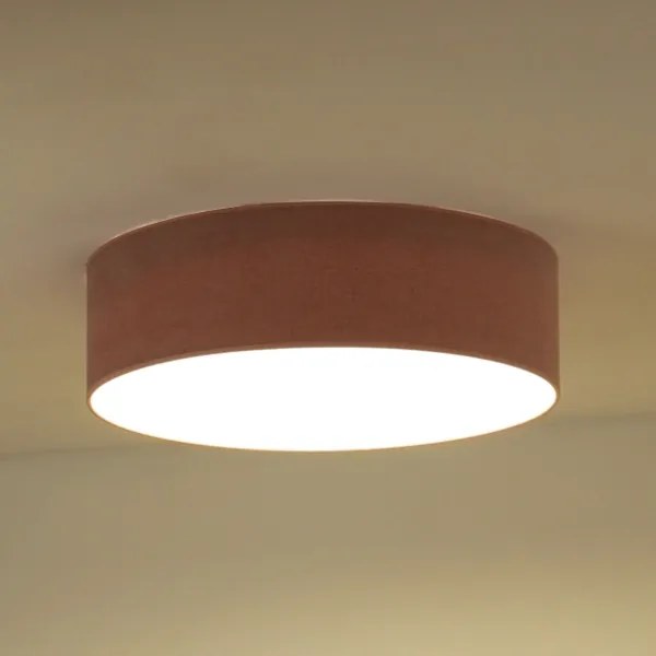 Duolla - Lampada LED da soffitto CORTINA LED/26W/230V Ø30 cm 4000K rosa