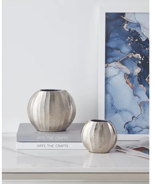 Eglo 421042 - Vaso in metallo ABUCAY 9,5x11 cm cromo