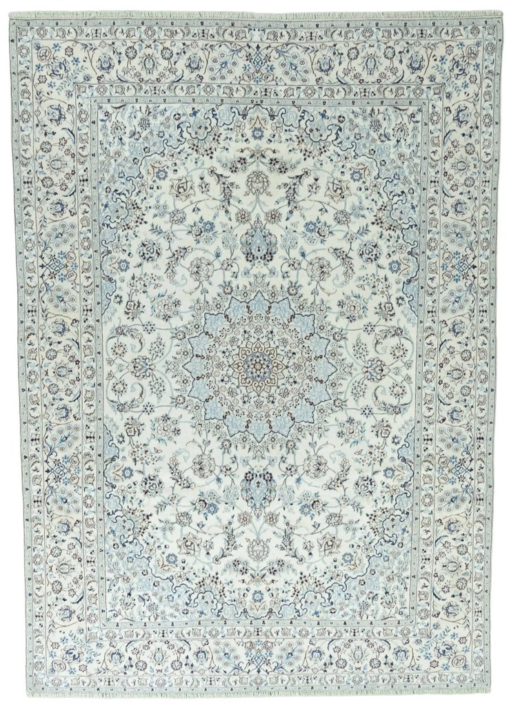Nain Tappeto persiano 250 x 350 Beige (Iran) Annodato A Mano