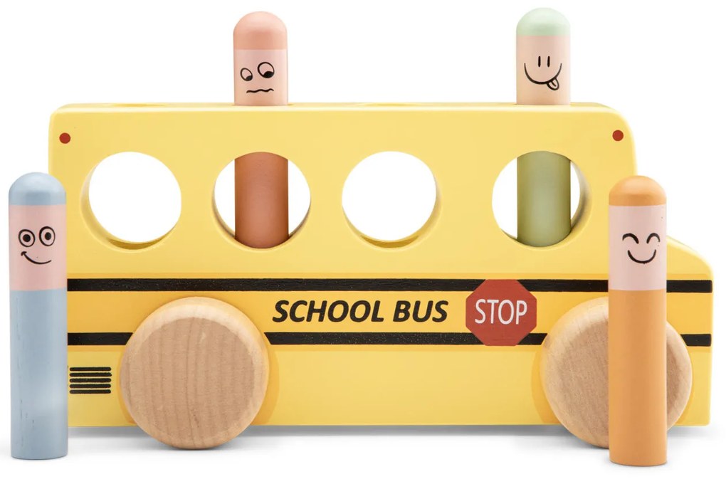 Pop-up - Pioli a molla - Scuolabus