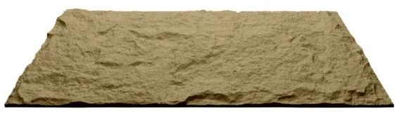 Pannello decorativo effetto roccia pietra 3D set 10 pz 7,2 mt2 rivestimento murale in PU 120 x 60 x 3 Tufo