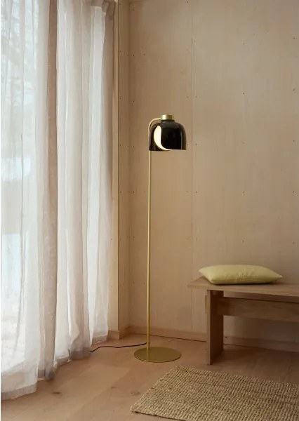 Osram - Lampada da terra DECOR COROLLE 1xE27/15W/230V nero/oro