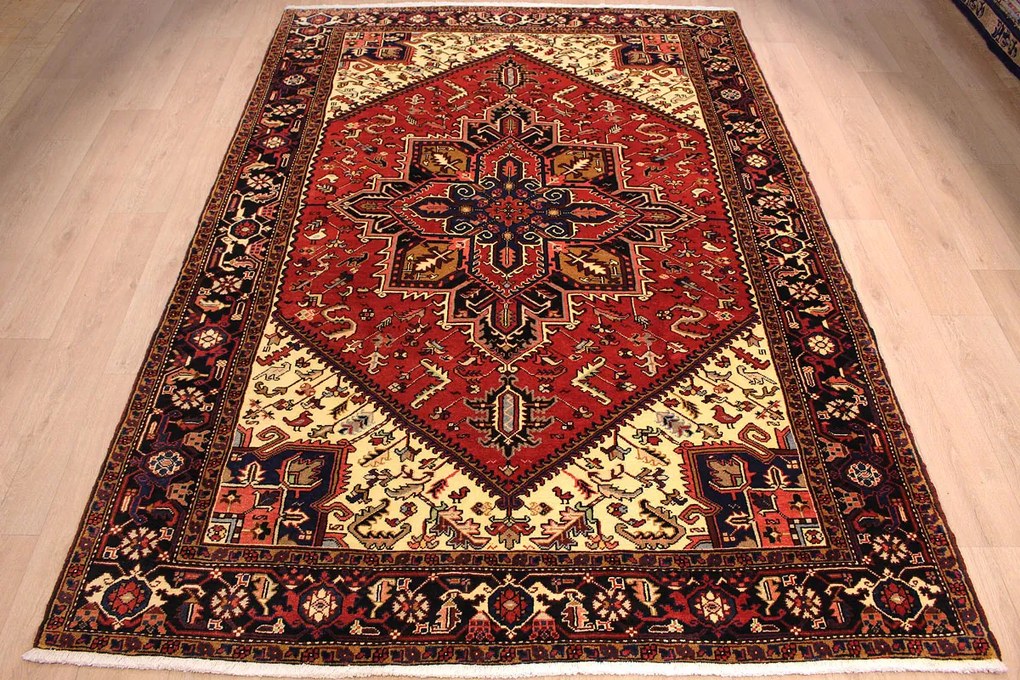 Heriz Tappeto persiano 210x290 (Iran) Annodato A Mano