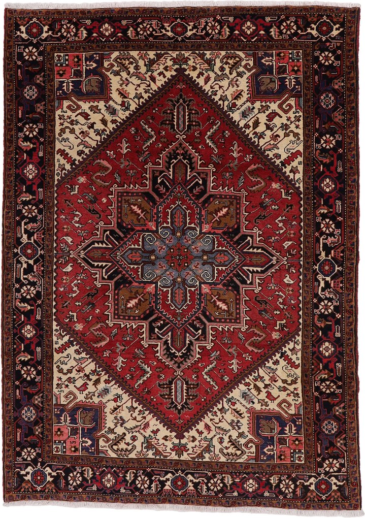 Heriz Tappeto persiano 210x290 (Iran) Annodato A Mano