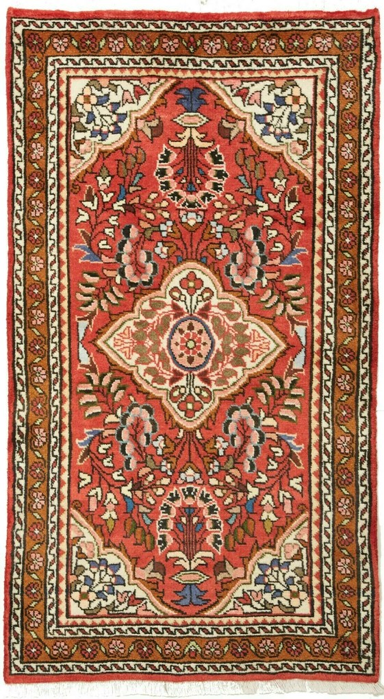 Hamedan Tappeto persiano 130x80 (Iran) Annodato A Mano
