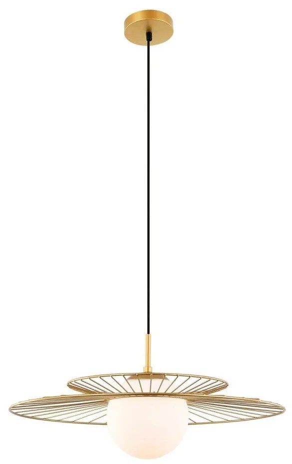 ITALUX MDM-4000/1 GD - Lampadario a sospensione con filo SARAH 1xE27/40W/230V