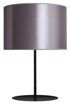 Duolla - Lampada da tavolo CANNES 1xE14/15W/230V diametro 20 cm argento/nero