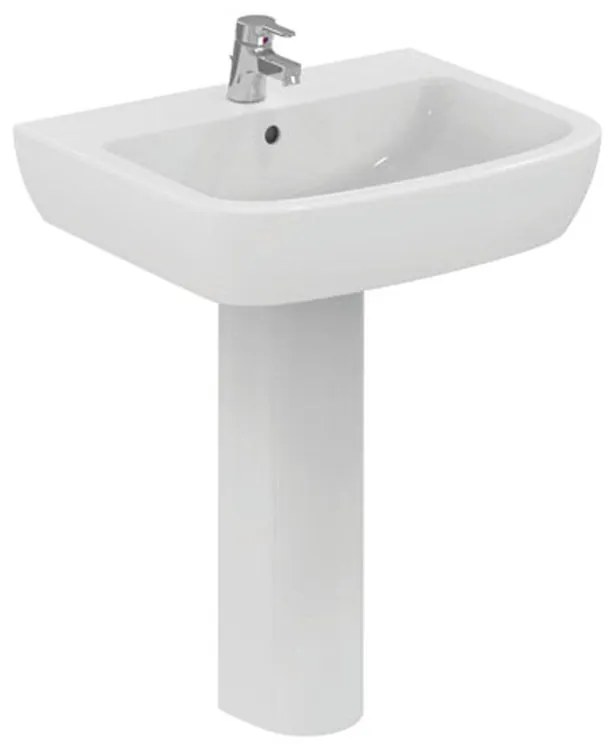 Lavabo sospeso Suite H 18.7 x P 49.4 cm in ceramica