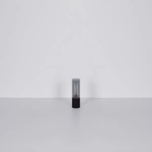 Globo 21000TB - Lampada da tavolo Touch ANNIKA 1xE27/25W/230V diametro 9 cm nero