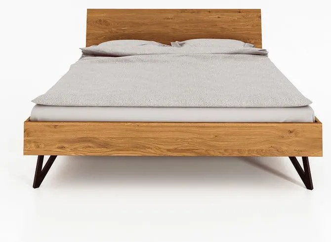 Letto matrimoniale in rovere 140x200 cm Golo 2 - The Beds